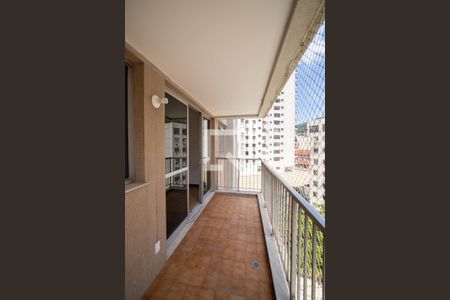 Varanda da Sala de apartamento para alugar com 1 quarto, 52m² em Tijuca, Rio de Janeiro