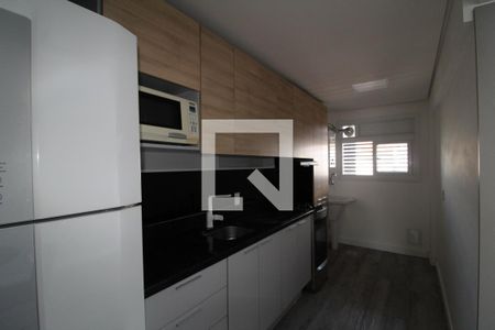 Cozinha de apartamento à venda com 1 quarto, 52m² em Centro, Canoas