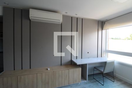 Ar condicionado sala de apartamento à venda com 1 quarto, 52m² em Centro, Canoas