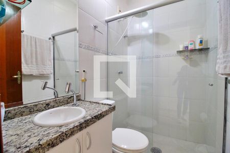 Banheiro da Suíte de casa à venda com 2 quartos, 89m² em Jardim, Santo André