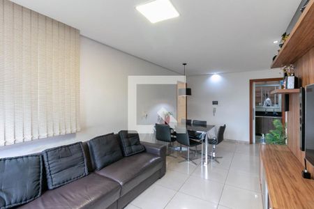 Sala de apartamento à venda com 3 quartos, 131m² em Alto Caiçaras, Belo Horizonte