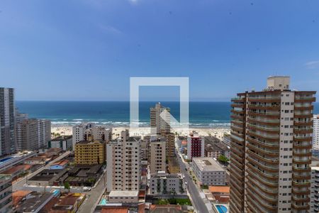 Vista da varanda de apartamento para alugar com 3 quartos, 133m² em Vila Tupi, Praia Grande