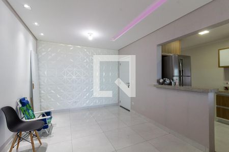 Sala de apartamento para alugar com 3 quartos, 133m² em Vila Tupi, Praia Grande