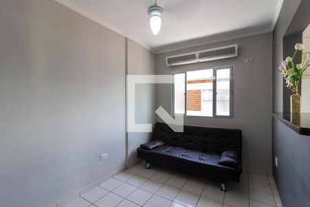 Sala de apartamento para alugar com 1 quarto, 61m² em Canto do Forte, Praia Grande
