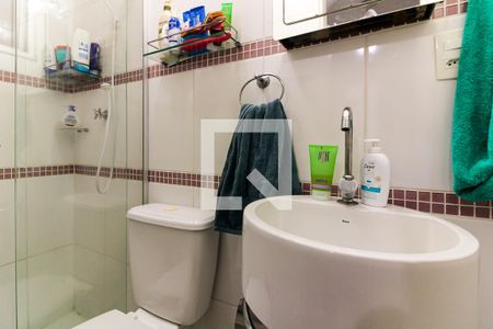 Banheiro do Quarto 1 - Suíte de apartamento para alugar com 3 quartos, 68m² em Santana, São Paulo
