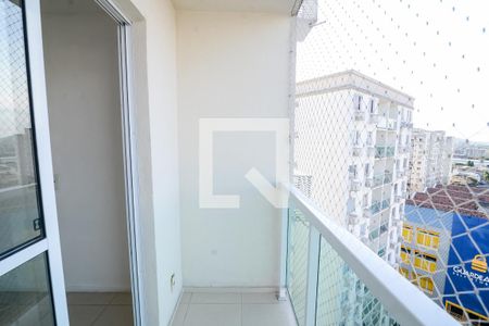 Varanda da Sala de apartamento à venda com 2 quartos, 55m² em São Cristóvão, Rio de Janeiro