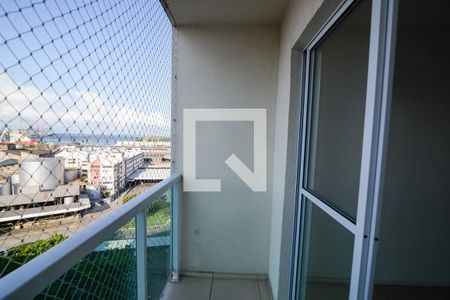 Varanda da Sala de apartamento à venda com 2 quartos, 55m² em São Cristóvão, Rio de Janeiro