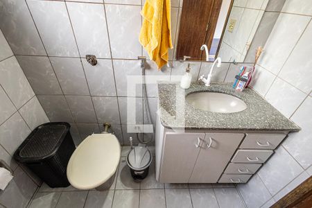 Banheiro da suíte de casa à venda com 6 quartos, 290m² em Mangueiras, Belo Horizonte