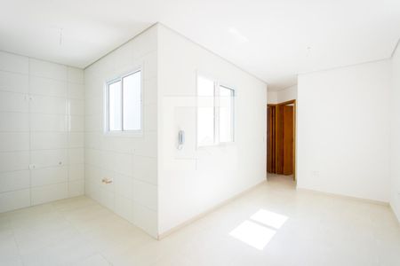 Sala de apartamento à venda com 2 quartos, 38m² em Vila Scarpelli, Santo André