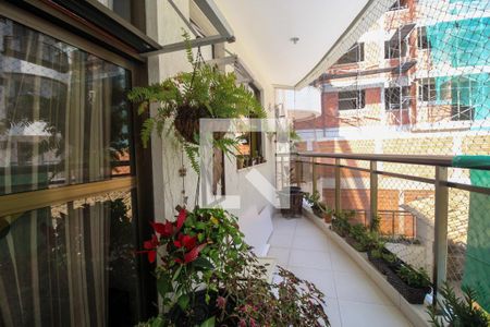 Varanda de apartamento à venda com 3 quartos, 113m² em Freguesia de Jacarepaguá, Rio de Janeiro