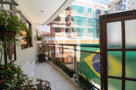 Varanda de apartamento à venda com 3 quartos, 113m² em Freguesia de Jacarepaguá, Rio de Janeiro