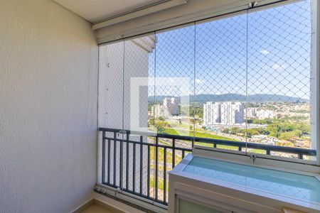 Sacada da Sala de apartamento para alugar com 2 quartos, 63m² em Jardim Ana Maria, Jundiaí