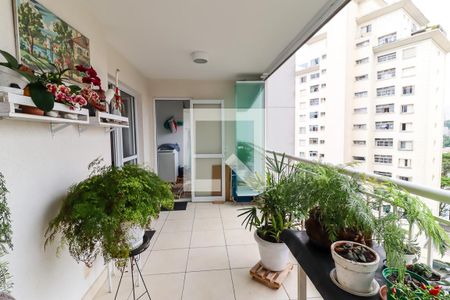 Varanda da Sala de apartamento à venda com 3 quartos, 92m² em Jardim Vazani, São Paulo