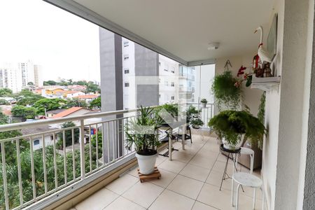 Varanda da Sala de apartamento à venda com 3 quartos, 92m² em Jardim Vazani, São Paulo