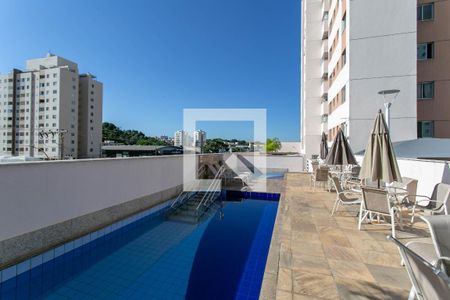 Área comum - Piscina de apartamento para alugar com 2 quartos, 58m² em Serrano, Belo Horizonte