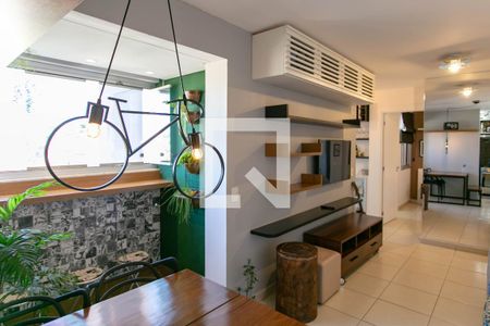 Sala de apartamento à venda com 2 quartos, 58m² em Serrano, Belo Horizonte