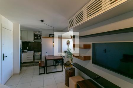 Sala de apartamento à venda com 2 quartos, 58m² em Serrano, Belo Horizonte