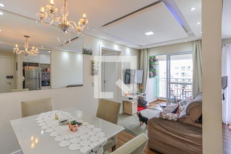 Sala de apartamento para alugar com 2 quartos, 50m² em Jardim Roberto, Osasco