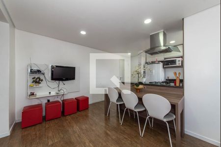 Sala de apartamento à venda com 1 quarto, 43m² em Vila Brasilio Machado, São Paulo