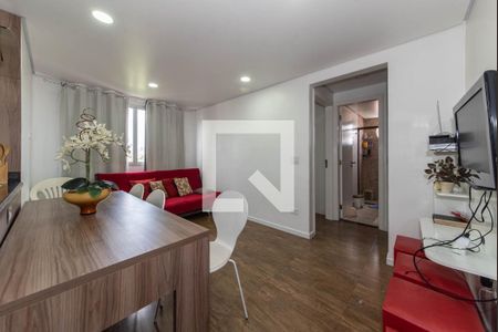 Sala de apartamento para alugar com 1 quarto, 43m² em Vila Brasilio Machado, São Paulo