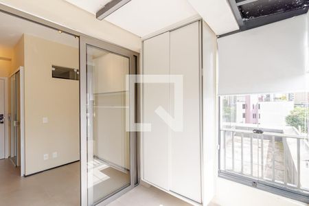 Sacada - Cozinha de kitnet/studio para alugar com 1 quarto, 17m² em Liberdade, São Paulo