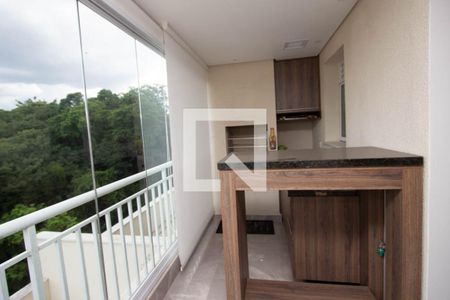 Varanda gourmet de apartamento à venda com 3 quartos, 100m² em Parque da Represa, Jundiaí