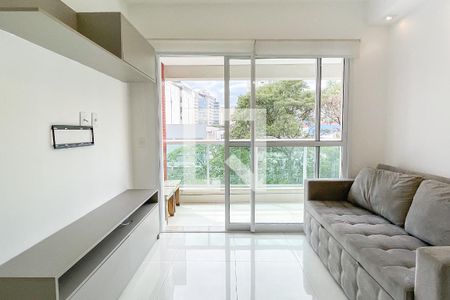 Sala de apartamento para alugar com 1 quarto, 38m² em Pinheiros, São Paulo