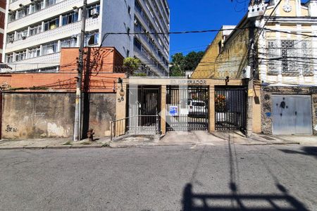  Fachada - Plaquinha de apartamento à venda com 1 quarto, 50m² em São Cristóvão, Rio de Janeiro