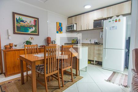 Cozinha de apartamento à venda com 2 quartos, 66m² em Vila Humaita, Santo André