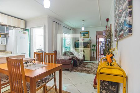 Sala/Cozinha de apartamento à venda com 2 quartos, 66m² em Vila Humaita, Santo André