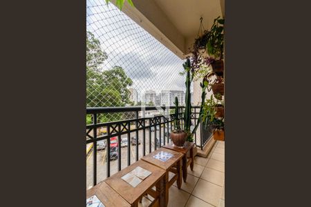 Varanda da Sala de apartamento à venda com 3 quartos, 102m² em Vila Isa, São Paulo