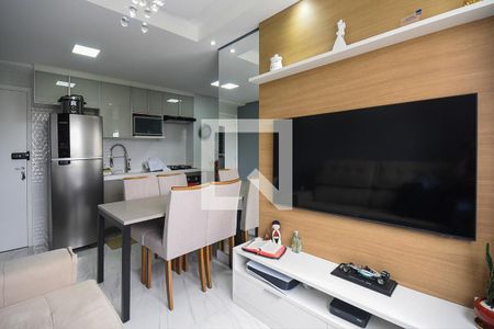 Sala de apartamento para alugar com 2 quartos, 40m² em Parque Esmeralda, São Paulo