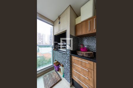 Varanda gourmet de apartamento à venda com 3 quartos, 156m² em Jardim Avelino, São Paulo