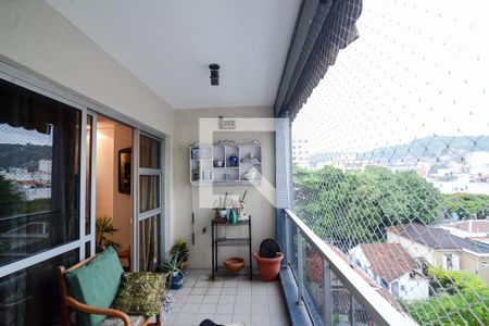 Varanda da Sala de apartamento à venda com 4 quartos, 192m² em Grajau, Rio de Janeiro