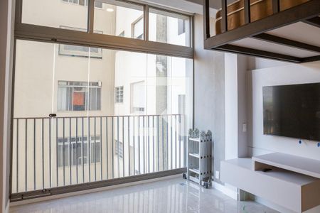 Studio à venda com 29m², 1 quarto e sem vagaSala