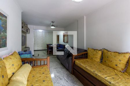 Sala de apartamento para alugar com 4 quartos, 287m² em Tupi, Praia Grande