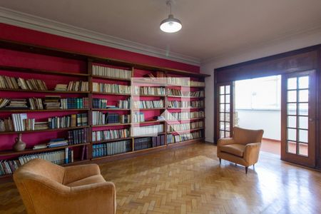 Biblioteca de apartamento para alugar com 4 quartos, 280m² em Botafogo, Rio de Janeiro