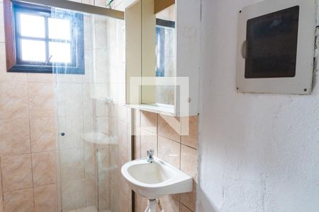 Banheiro de casa para alugar com 1 quarto, 55m² em Vila Campestre, São Paulo
