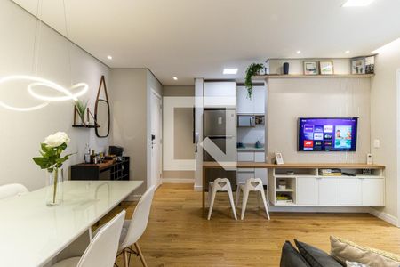 Sala - TV de apartamento à venda com 1 quarto, 45m² em Santa Ifigênia, São Paulo