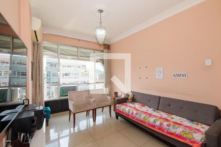 Sala de apartamento à venda com 3 quartos, 108m² em Tijuca, Rio de Janeiro