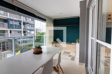 Varanda de apartamento para alugar com 3 quartos, 79m² em Chácara Santo Antônio (zona Sul), São Paulo