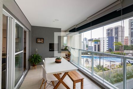 Varanda de apartamento para alugar com 3 quartos, 79m² em Chácara Santo Antônio (zona Sul), São Paulo