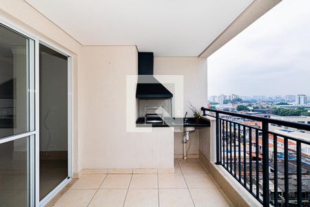 Varanda Gourmet da Sala de apartamento para alugar com 3 quartos, 80m² em Vila Guilherme, São Paulo