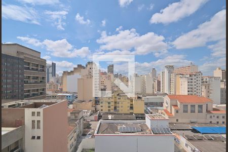 Vista da Sala de apartamento à venda com 1 quarto, 40m² em Centro, Campinas
