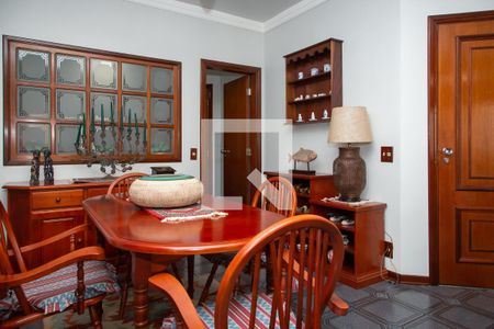 Sala - Jantar de apartamento para alugar com 3 quartos, 110m² em Centro, Guarujá