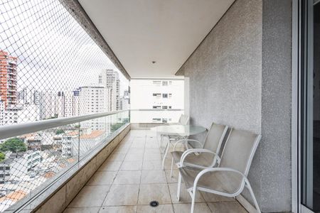 Varanda da Sala de apartamento à venda com 4 quartos, 335m² em Pinheiros, São Paulo