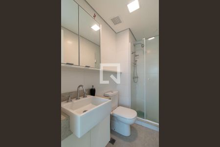 Banheiro de kitnet/studio à venda com 1 quarto, 42m² em Praia de Belas, Porto Alegre