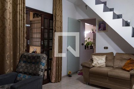 Sala de casa à venda com 4 quartos, 290m² em Vila Bela Vista, Santo André