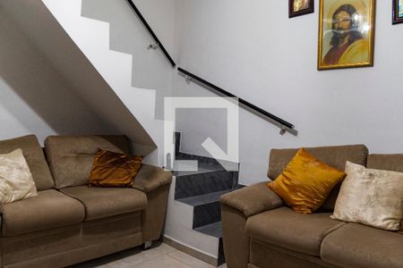 Sala de casa à venda com 4 quartos, 290m² em Vila Bela Vista, Santo André