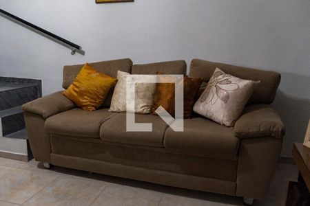 Sala de casa à venda com 4 quartos, 290m² em Vila Bela Vista, Santo André